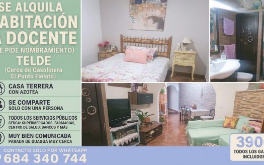 Habitación en Telde, Gran Canaria.