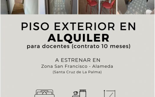 Piso en Santa Cruz de La Palmas, La Palma.